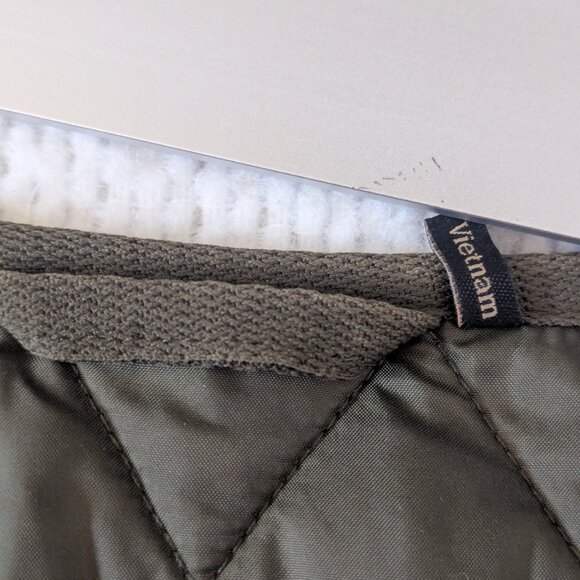 Quilted Green Plaid Vest by Barbour - Picture 5 of 7